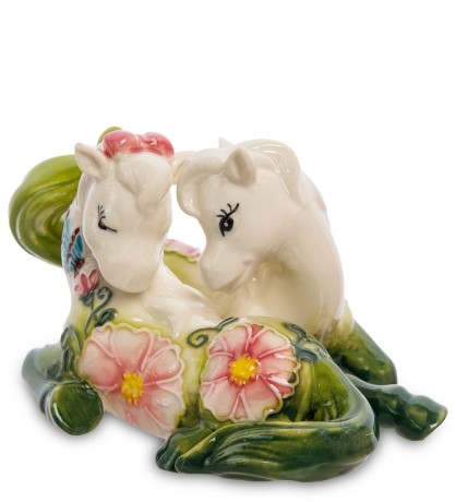 JP-61/43 Фигурка Лошади "Счастливы вместе" (Pavone)