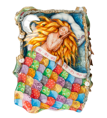 ШК-50/ 3 Шкатулка "Колыбельная" 10,5х7,5 авт. Шеншины