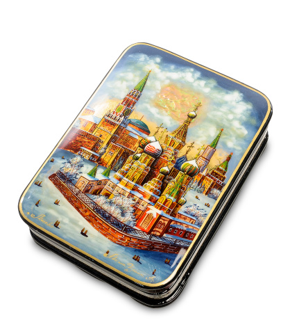 ШК-55/ 87 Шкатулка "Москва" исп. Ильин А.