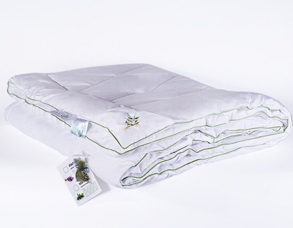 Одеяло  всесезонное из Фитолинии  "Мята Антистресс", 200х220, в комплекте ароматное саше из натуральной мяты, Natures