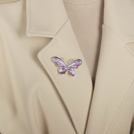 Брошь Бабочка XZ0717.11 V/S Shadore