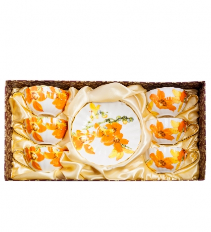 AS-68 Чайный н-р на 6 перс. "Фиор Элеганта" (Pavone)