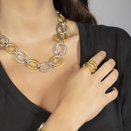 Колье GRETA B220816 S/G Ciclon