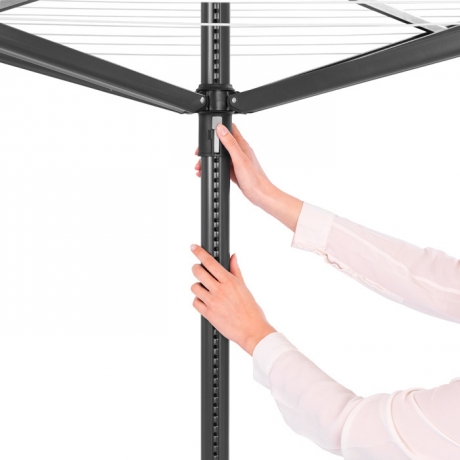 Уличная сушилка Lift-O-Matic (50 м навески) антрацит Brabantia