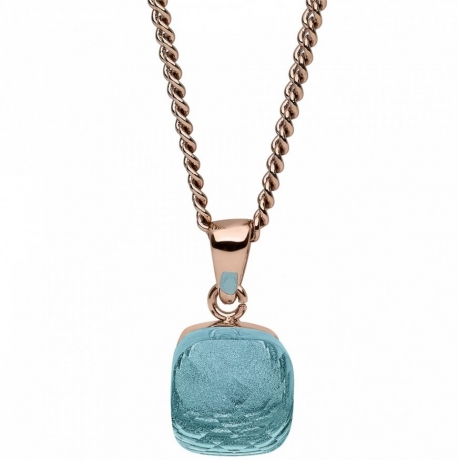 Колье Firenze turquoise 400272.1 BL/RG Qudo