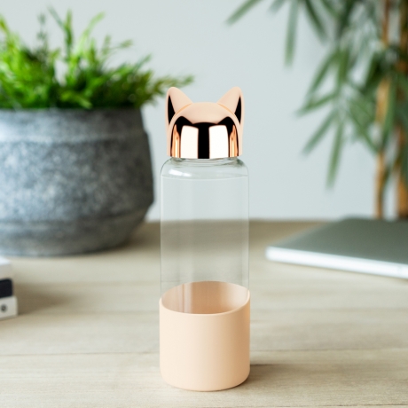 Бутылка для воды Cat, 0.35 л. золотая Balvi