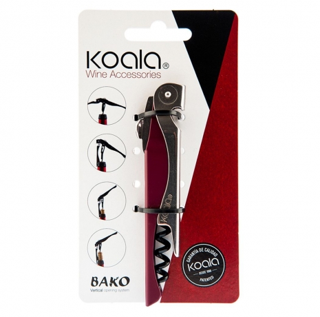 Штопор Bako бордовый Koala