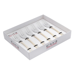 Набор десертных вилок, 6 шт. IMPERO GOLD DECOR EME