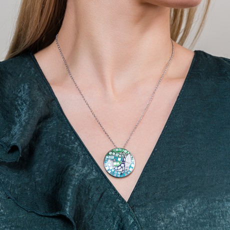 Колье ORCA BP03188-3 BL/S Fiore Luna