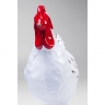 Статуэтка Gallo, коллекция "Петух" 35*48*20, Ель, Сталь, Белый