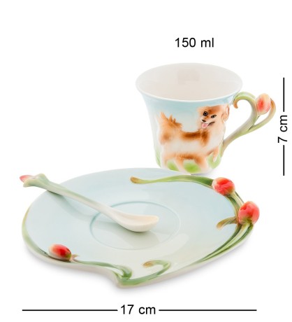 FM-69/ 5 Чайная пара "Собака" (Pavone)