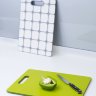 Доска разделочная с нескользящей силиконовой основой Grip-top™ зеленая