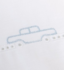 Бортик "МАШИНКИ", 45х185см. белый/голубой, BOVI