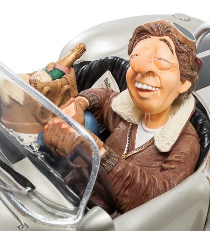 FO-85083 Автомобиль бол. "Shelby Cobra 427 SC Silver. Forchino"