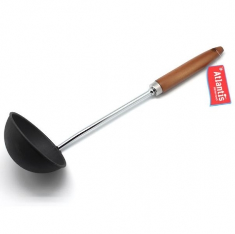 Ложка разливательная Atlantis, дерево