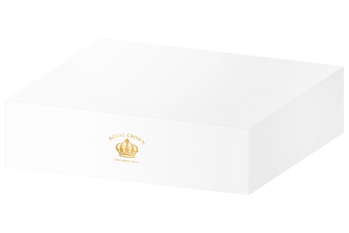 Чайный сервиз Бабочки, 6 персон, 21 пр. Royal Crown