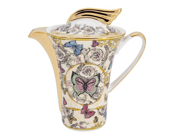 Чайный сервиз Бабочки, 6 персон, 21 пр. Royal Crown