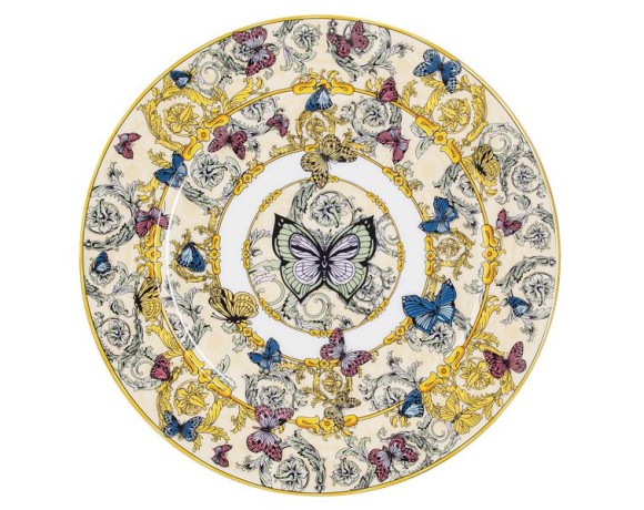 Чайный сервиз Бабочки, 6 персон, 21 пр. Royal Crown