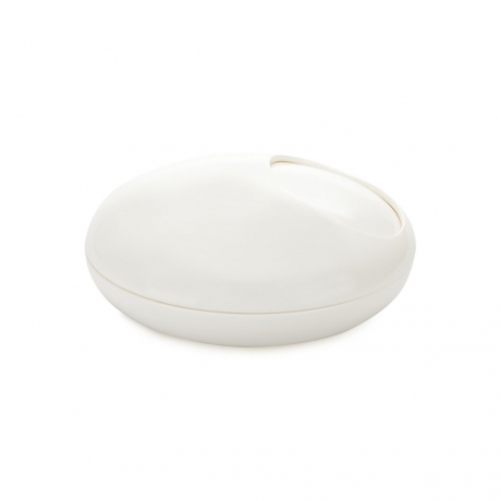 Пепельница Pebble белая, Balvi