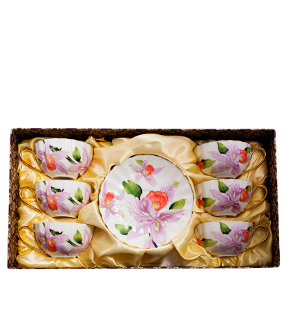 AS-69 Чайный н-р на 6 перс. "Фиор Элеганта" (Pavone)