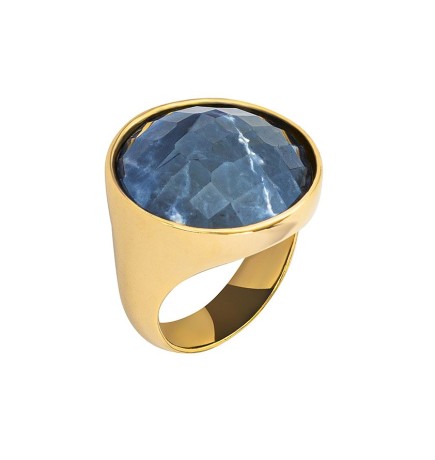 Кольцо pearl sodalite 18.5 мм. K1155.22/18.5 BL/G Possebon