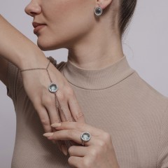 Браслет &quot;Hand Kiss&quot; XBC008C BL/S Boccadamo