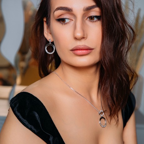 Колье Jet Nut+CRY Fiore Luna