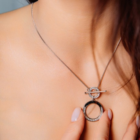 Колье Jet Nut+CRY Fiore Luna