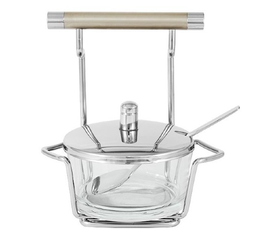 Вазочка для сахара (сыра) "Перле" 13х9х15 см. Regent