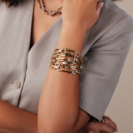 Браслет AZAMI C220124-32-0 R/G Ciclon