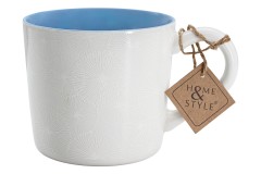 Кружка Frost, голубая, 0,45 л. Home & Style