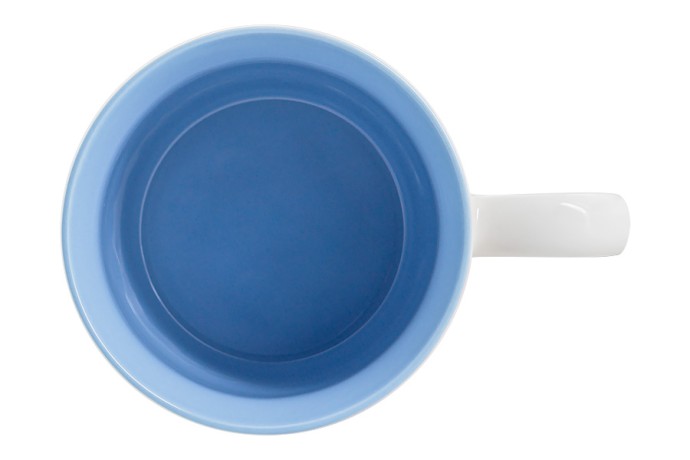 Кружка Frost, голубая, 0,45 л. Home & Style