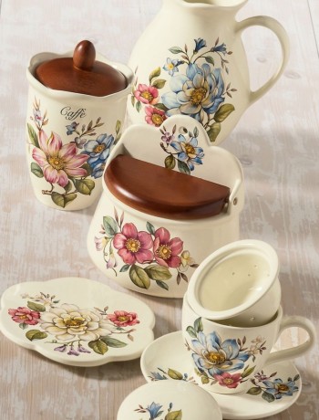 Форма для запекания прямоугольная Petali di Primavera, 25.5х15 см. Nuova Cer