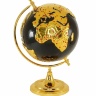 Глобус, 47 см. EMOZIONI, керамика, swarovski, черный