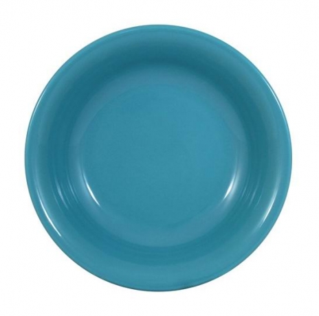 Тарелка суповая (бирюзовая) Harlek, 20 см, Kutahya