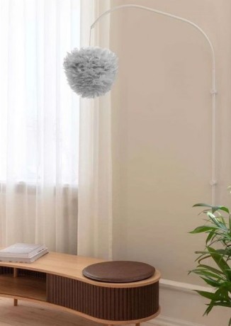 Плафон Eos Evia medium light grey, Ø 40x39 см. Umage