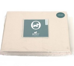 Простыня прямая (SB), сатин, 240x280см. розово-жемчужный, BOVI