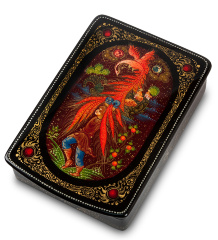 ШК-30/ 49 Шкатулка "Жар-птица" Мухин С.