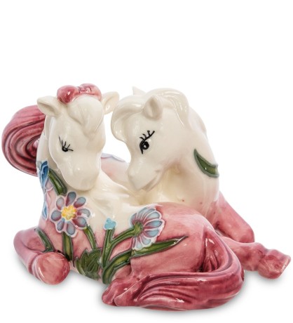 JP-61/45 Фигурка Лошади "Счастливы вместе" (Pavone)