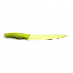 Нож для нарезки, 20 см. Color Microban, зеленый