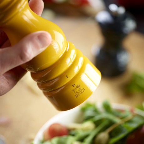 Мельница для соли, 18 см. цвет: жёлтый, Paris u'select Peugeot