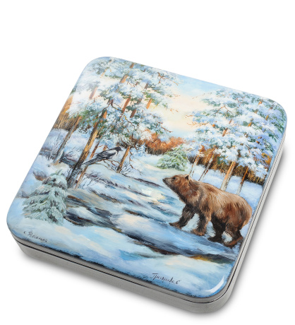 ШК-10/ 38 Шкатулка "Медведь"