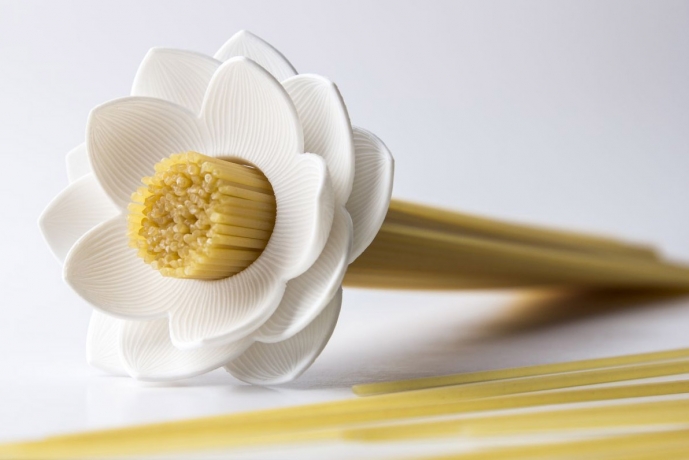 Мера для спагетти Lotus белая