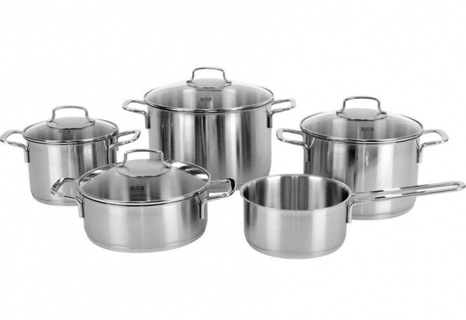 Набор кастрюль Fissler Barcelona, 5 предметов