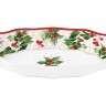 Блюдо овальное Рождественские ягоды, 24,5х17 см. Easy Life