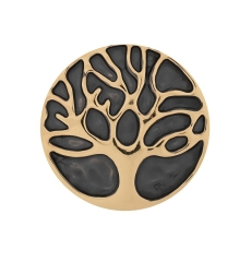 Брошь Дерево XZ1228.2 BW/G Shadore