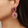 Серьги LINA SG ROSE/PINK