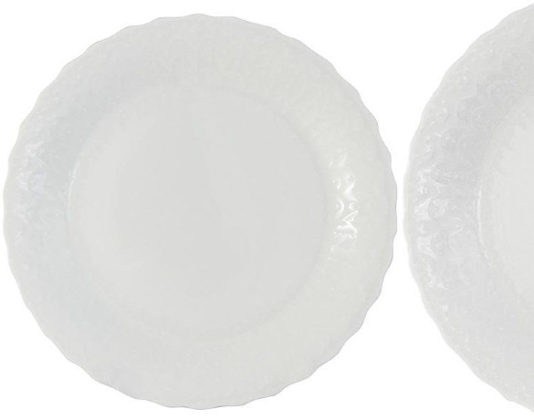 Набор из 6 обеденных тарелок Шёлк, 27 см. Narumi