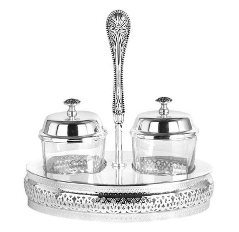 Вазочки для джема "Британи" Regent с ложками