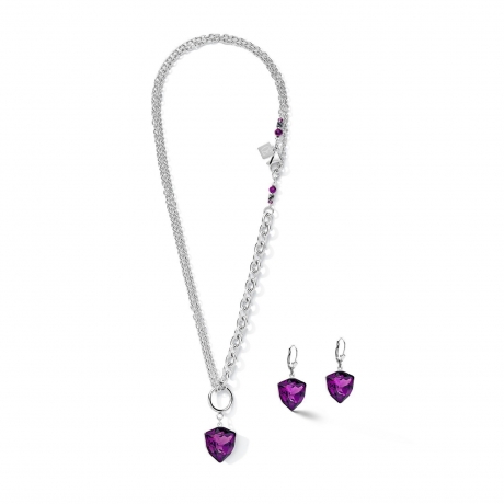 Колье Magic Crystal Amethyst 5054/10-0824 Coeur de Lion